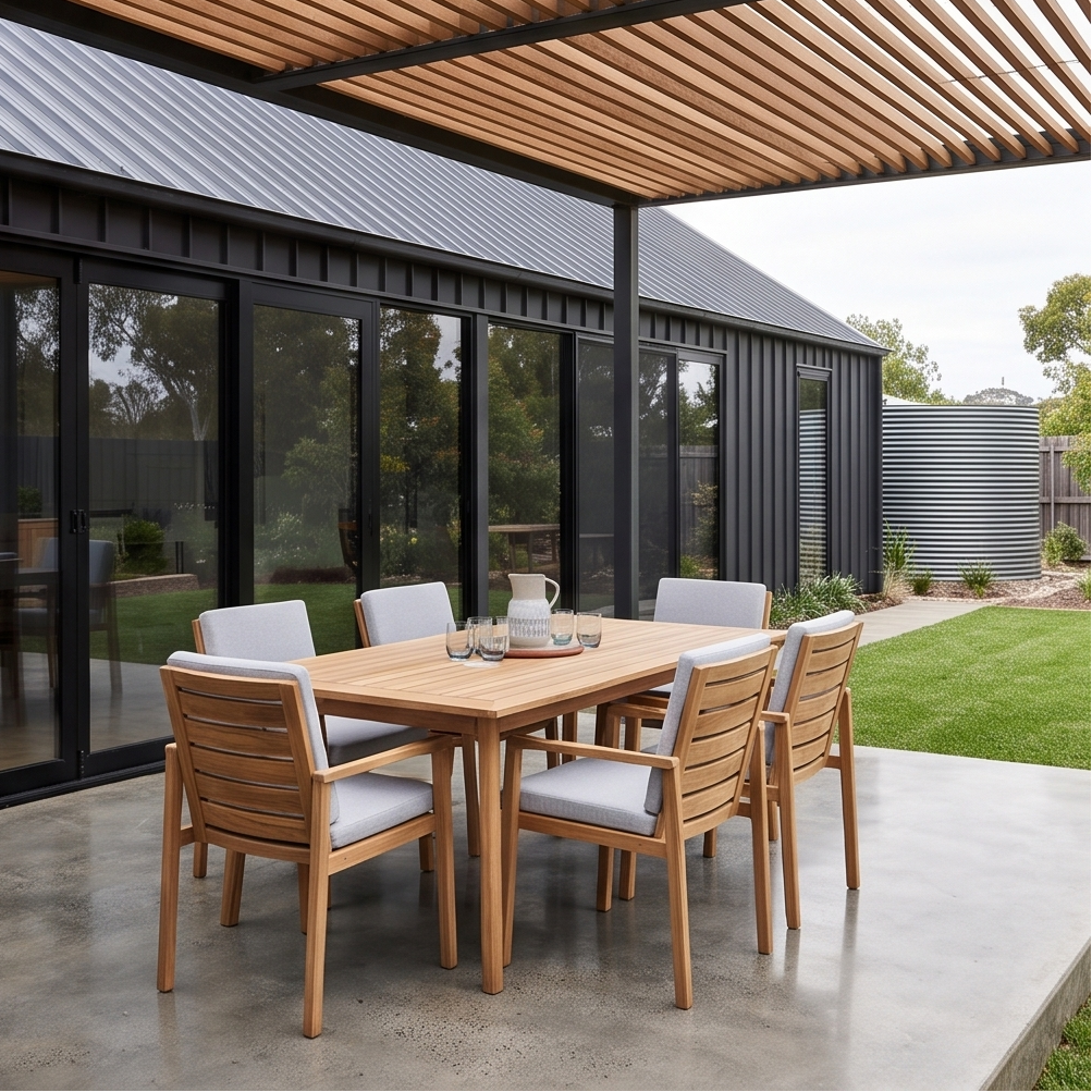 Sawyer 7 Piece Outdoor Dining Package