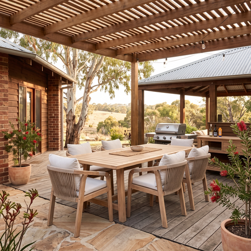 Replay 7 Piece Outdoor Dining Package