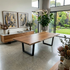 Highland 240cm Table In Blackwood Timber
