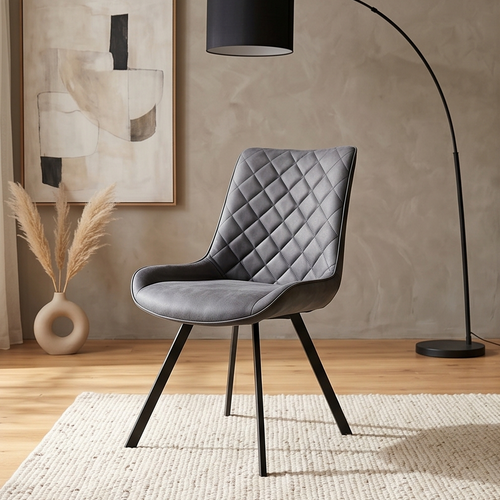 Kentucky Dining Chair in Matt Charcoal