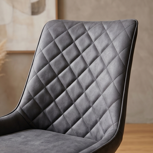 Kentucky Dining Chair in Matt Charcoal
