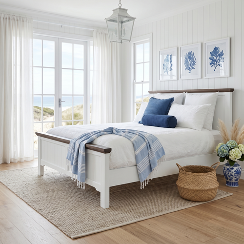 Hamptons King Size Bed