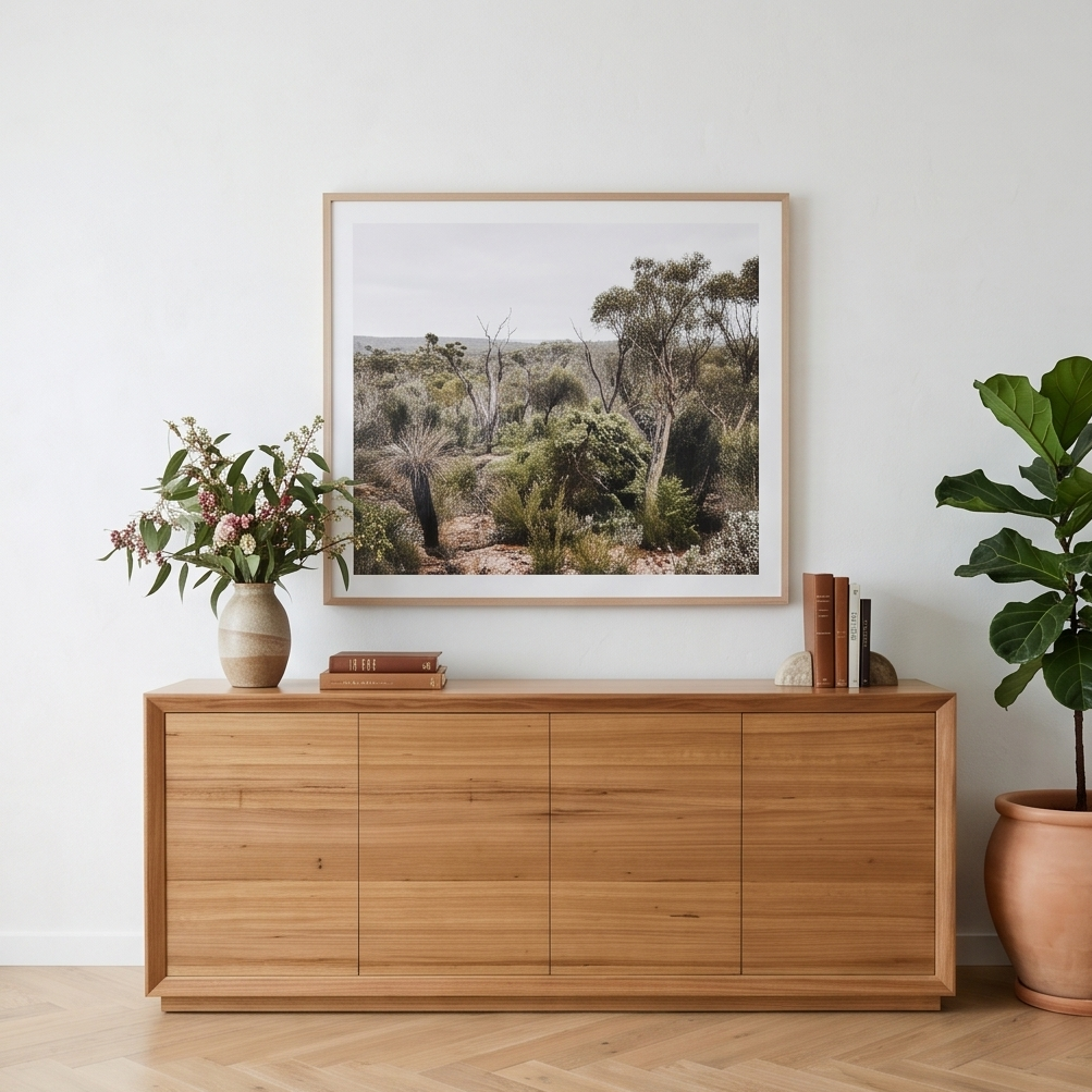 Sussex 220cm Buffett In Australian Blackbutt Timber
