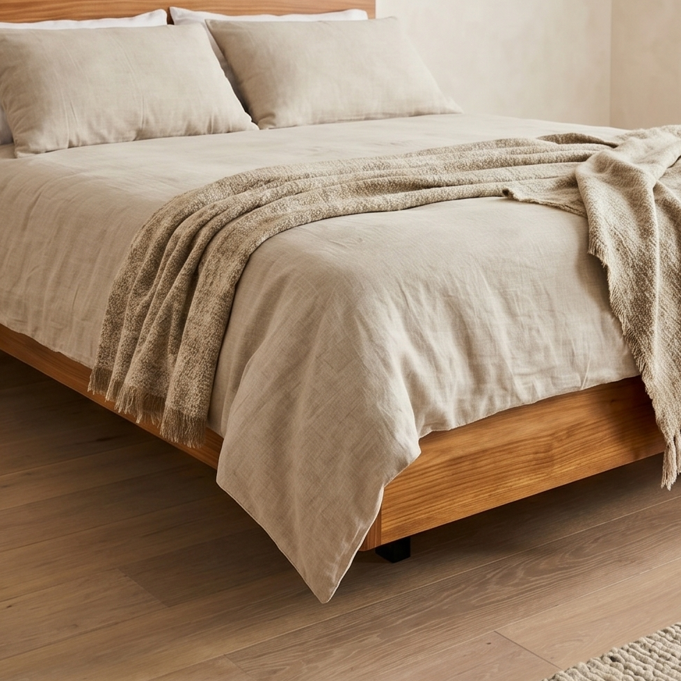 Highland King Size Bed In Tasmanian Blackwood