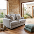 Pearce 2 Seater Sofa In Soft Grey