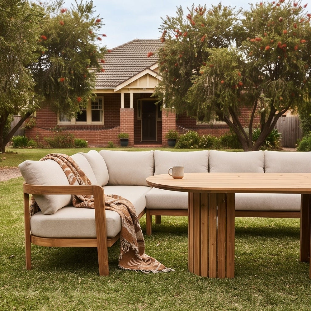Volare Corner Outdoor Dining Package