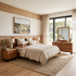 Highland 4 Piece Dressing Table Package In Tasmanian Blackwood