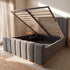 Taya King Size Gas Lift Bed In Natural
