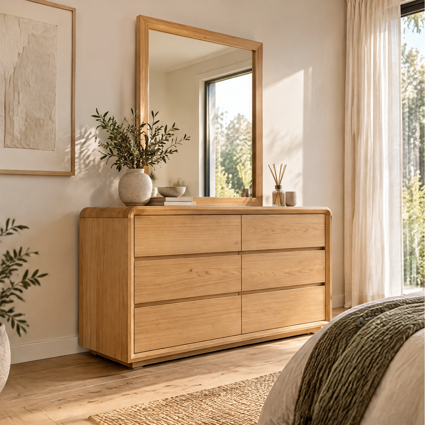 Cassandra Dressing Table In Tasmanian Oak