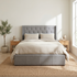 Memphis Double Bed In Grey