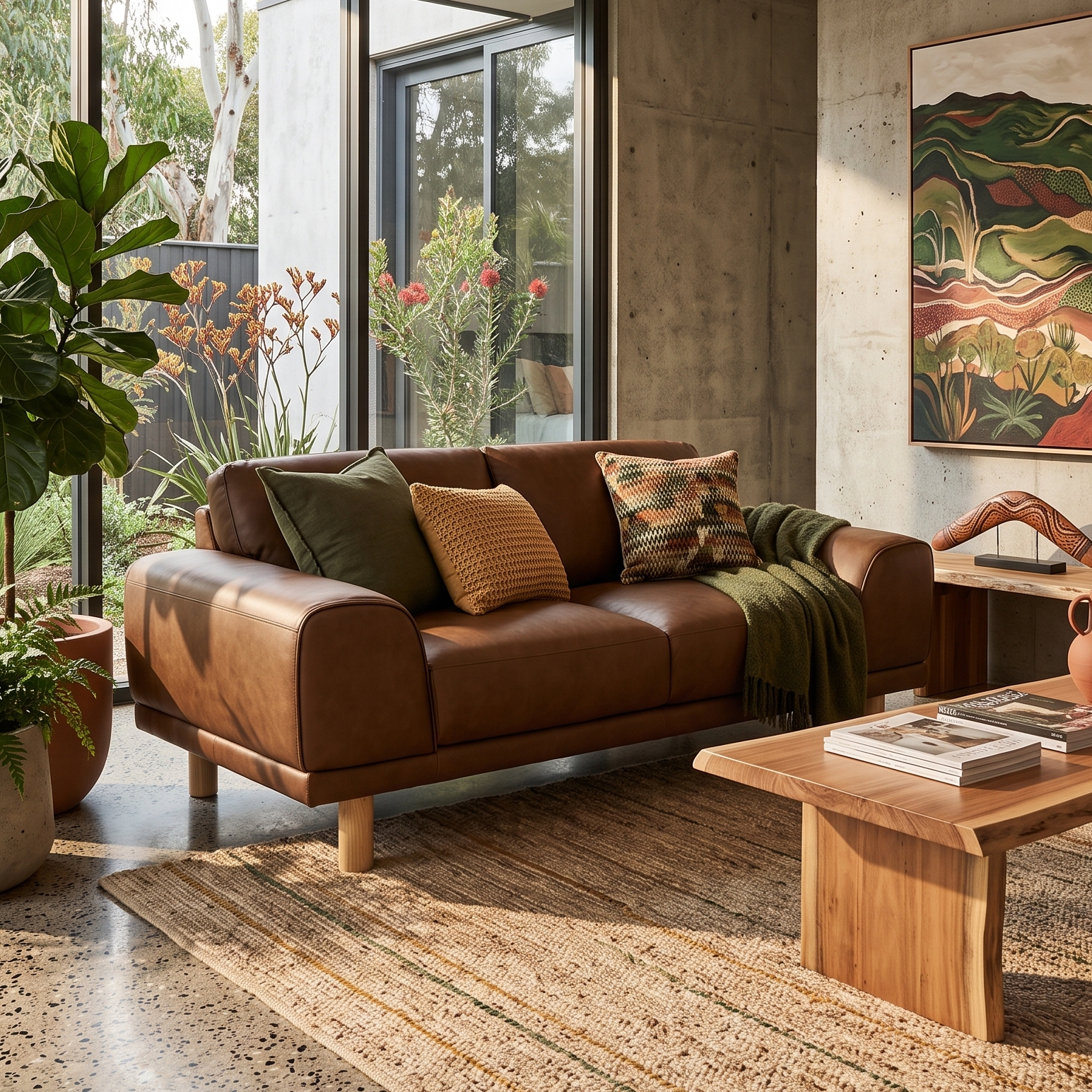 Dutton 2 Seater Sofa In Chocolate