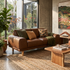 Dutton 2 Seater Sofa In Chocolate