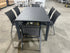Icaria 7 piece outdoor dining setting - Charcoal