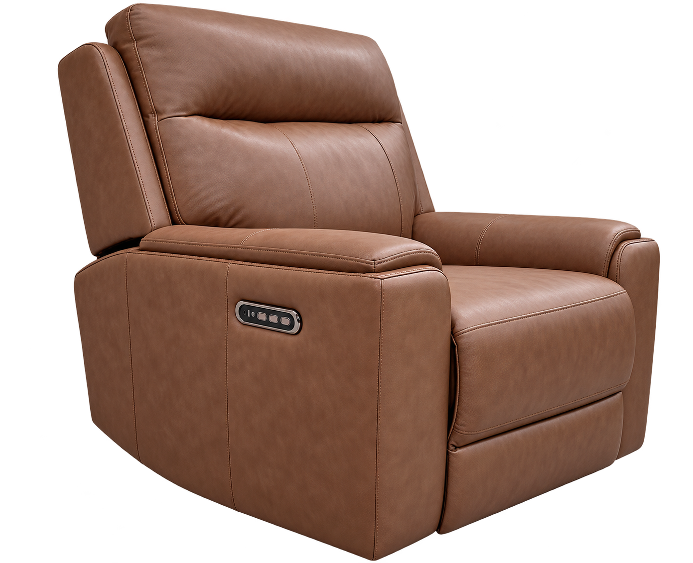 Nebraska Single Recliner In Vintage Walnut