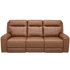 Nebraska 3 Seater Recliner in Vintage Walnut