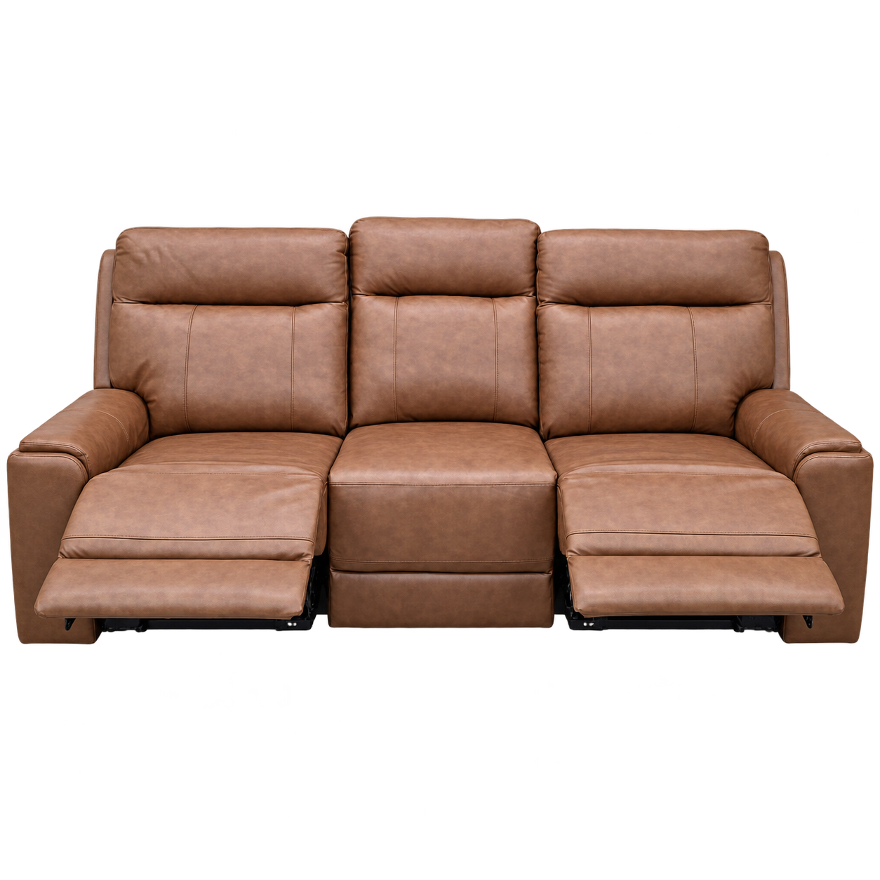 Nebraska 3 Seater Recliner in Vintage Walnut