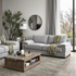 Antonio 2 Seater Sofa In Light Grey