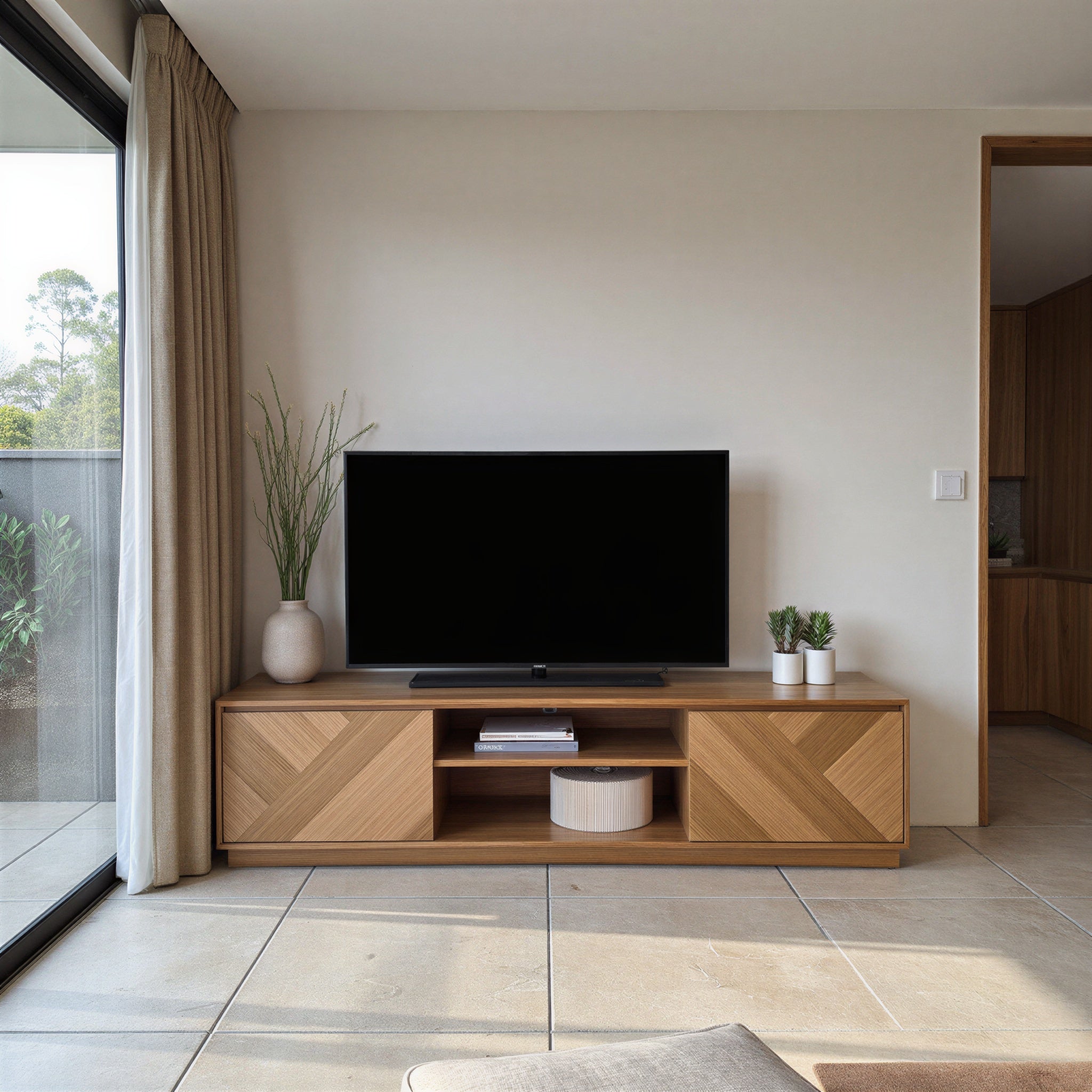 Southport 165 TV Unit In Tasmanian Oak
