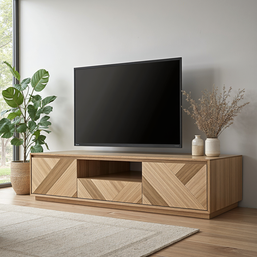 Southport 165 TV Unit In Tasmanian Oak