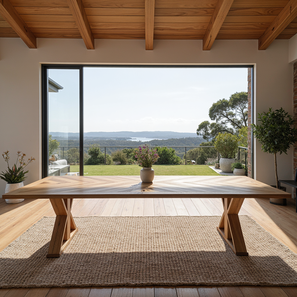 Southport 2100 Dining Table In Tasmanian Oakl