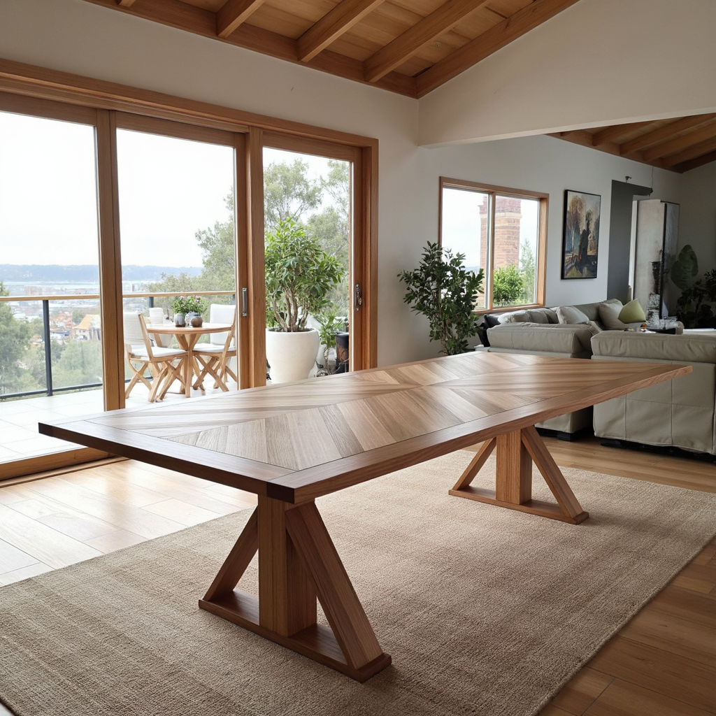 Southport 240cm Dining Table IN Tasmanian Oak