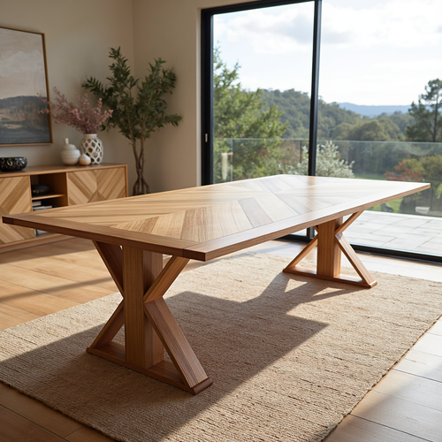 Southport 240cm Dining Table IN Tasmanian Oak