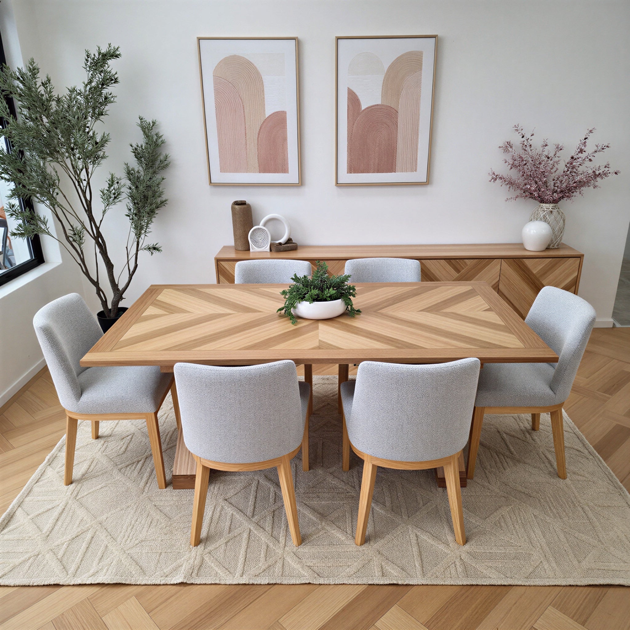 Southport 7 Piece 1.8m Dining Package