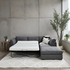 Kelsey Sofa Bed With Right Chaise In Grey
