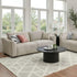 Regal 3 Seater Sofa In Natural Almond
