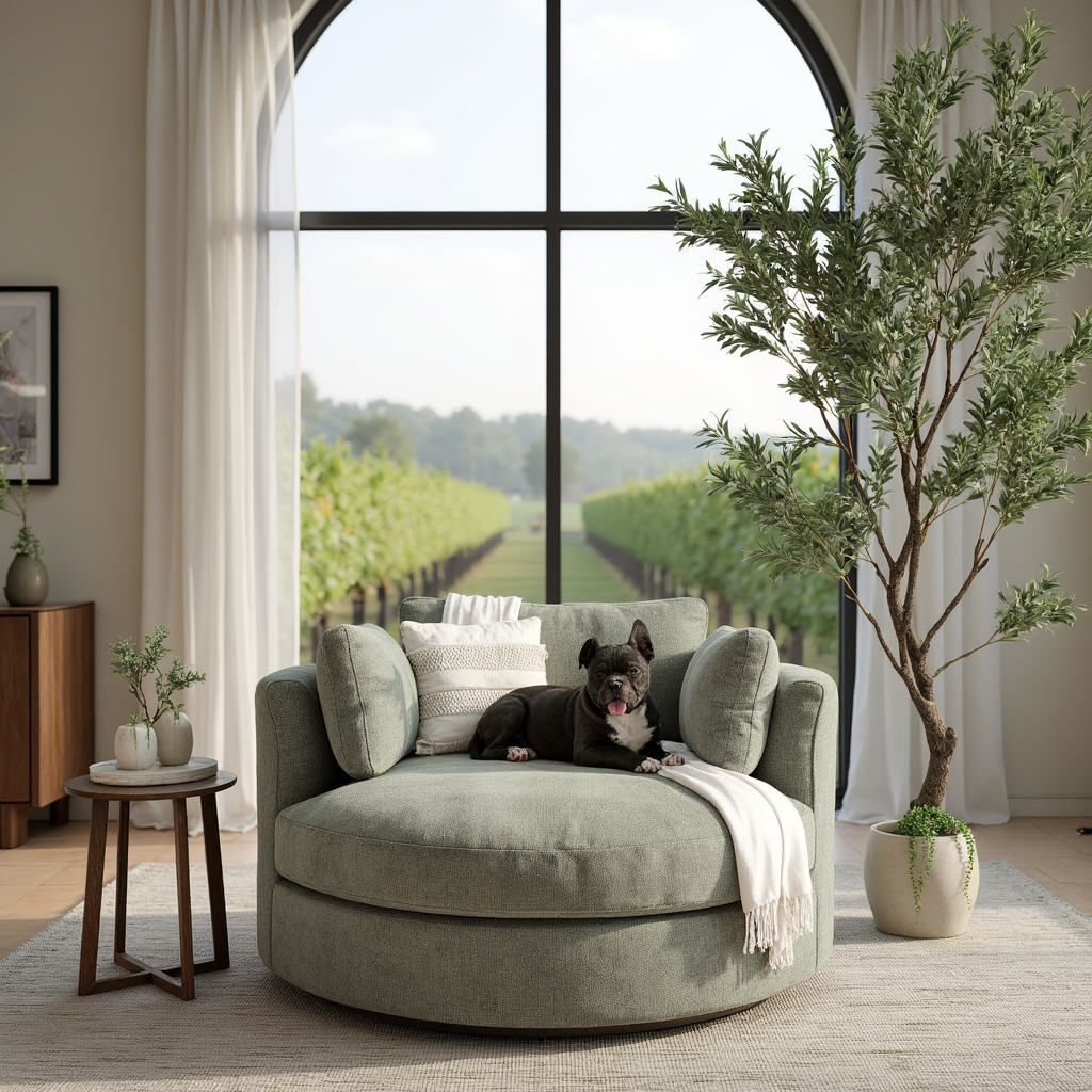 Oversized Cloud Soft Cuddle Chair In Pesto Green Upholstery