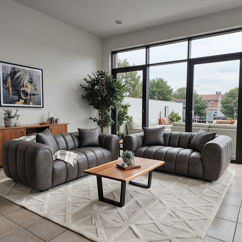 Harvey 3+2 Seater Package In Grey