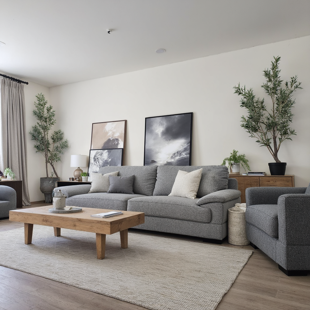 Antonio 3 Seater Sofa In Nickel Grey