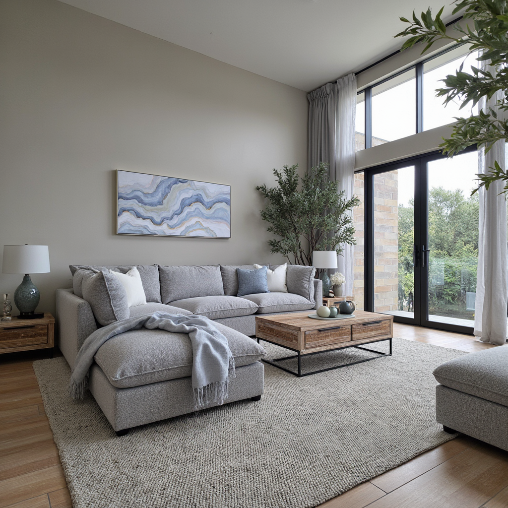 Jupiter Left Hand Chaise In Grey