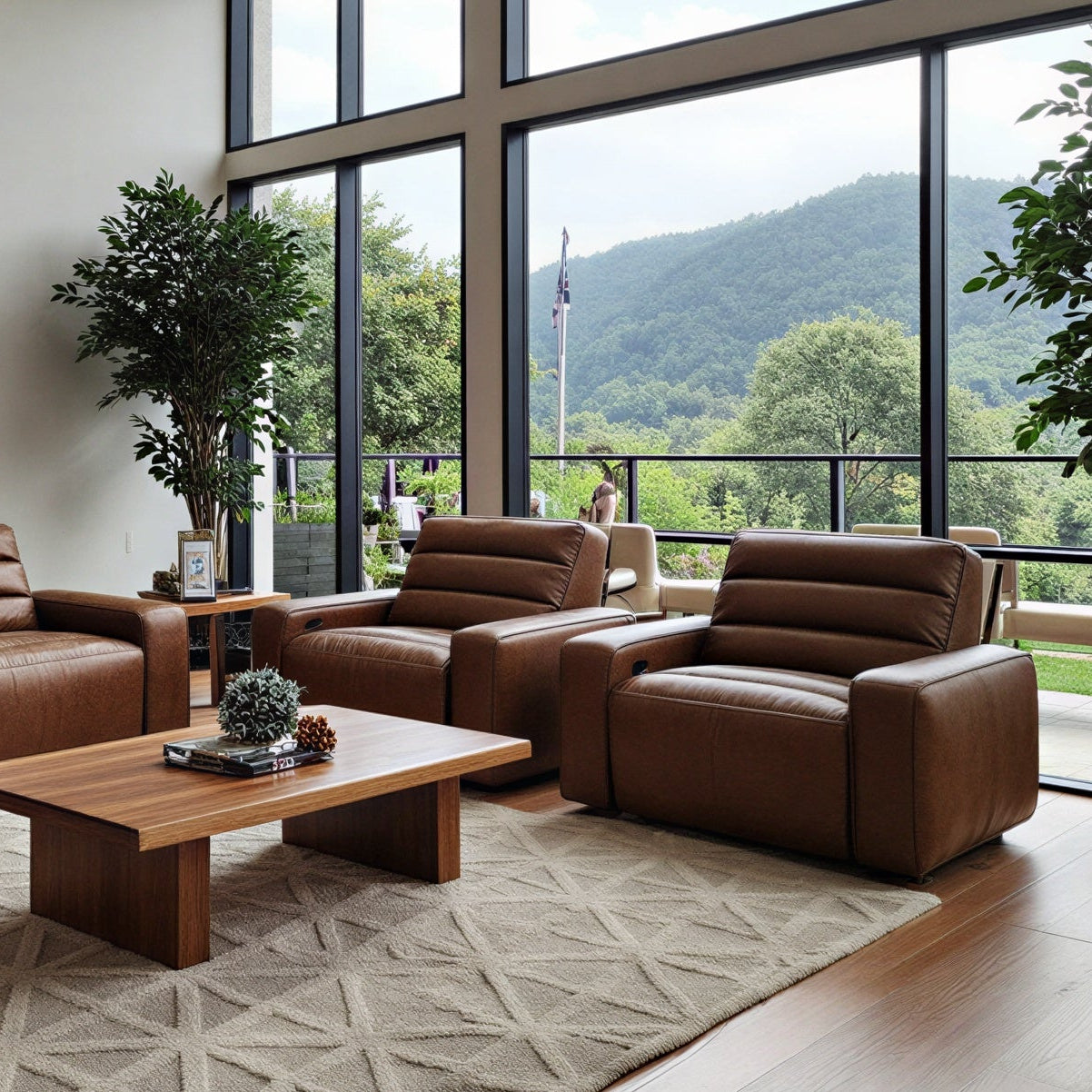 Hollywood Electric Recliner In Tan