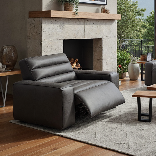 Hollywood Single Electric Recliner In Grey
