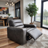 Hollywood Single Electric Recliner In Grey