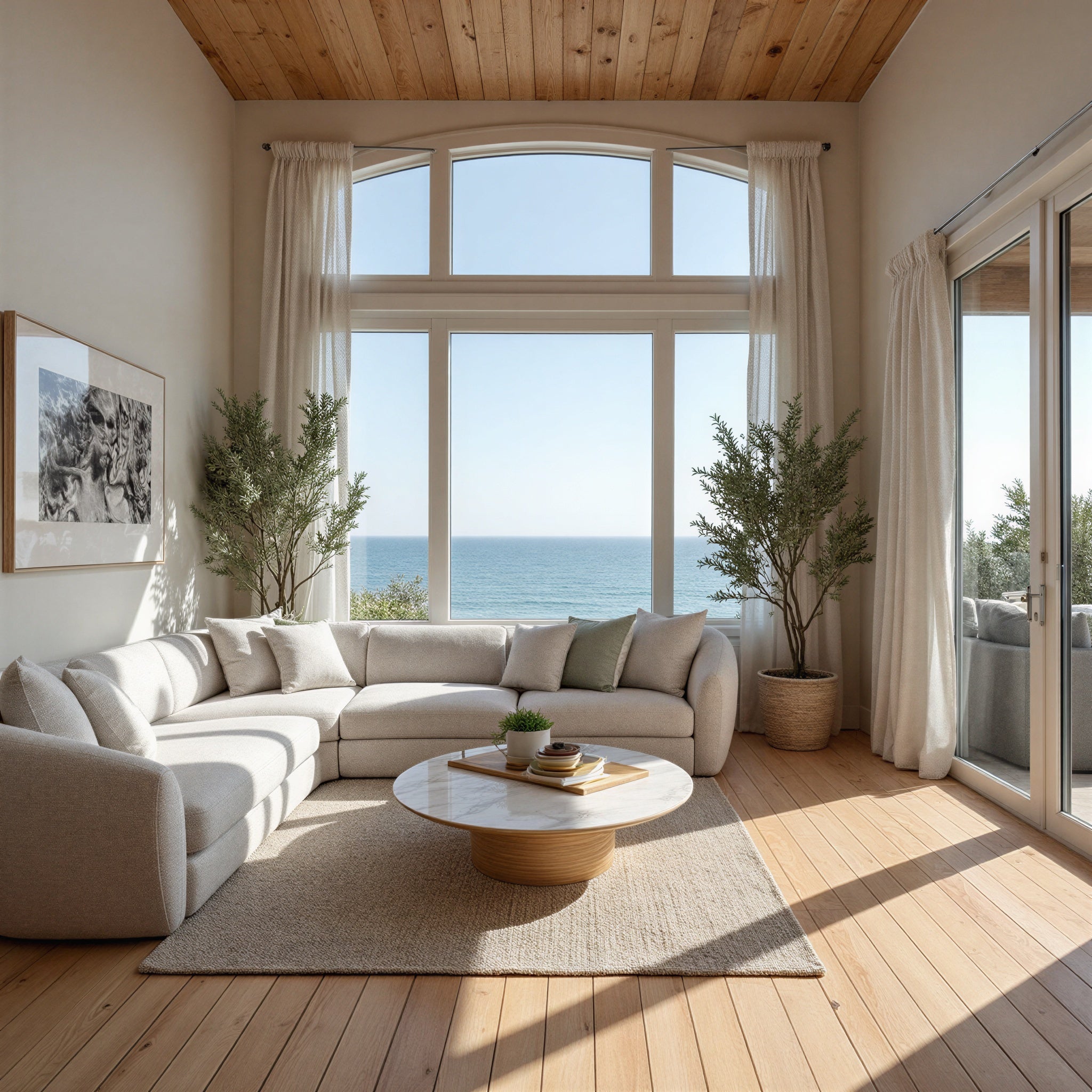 Crescent Corner Lounge In Natural