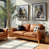 Carson 2 Seater In Tan Leather