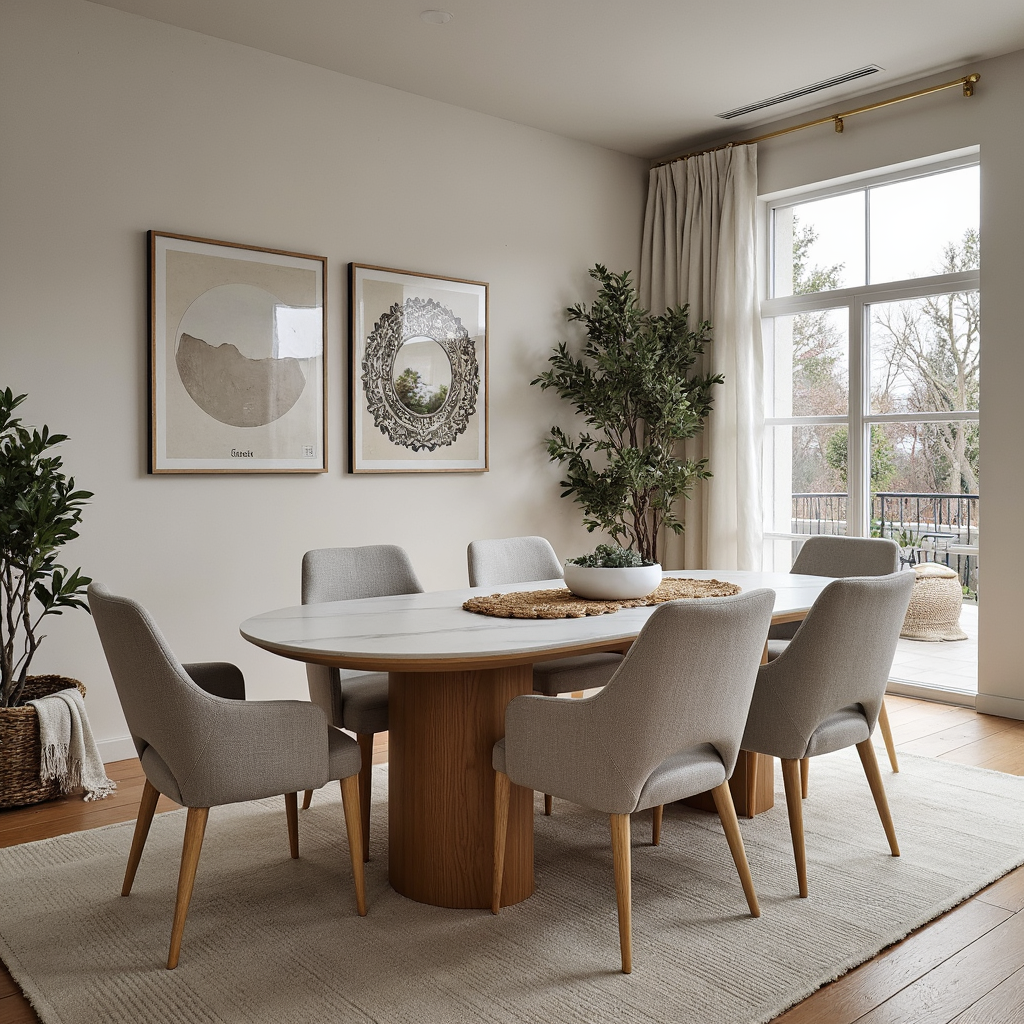 Stanford 7 Piece 210cm Table Dining Package