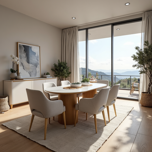 Stanford 7 Piece 210cm Table Dining Package