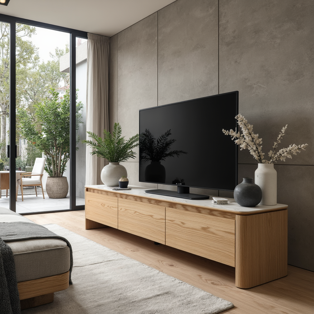 Stanford 180cm TV Unit With Ceramic Top