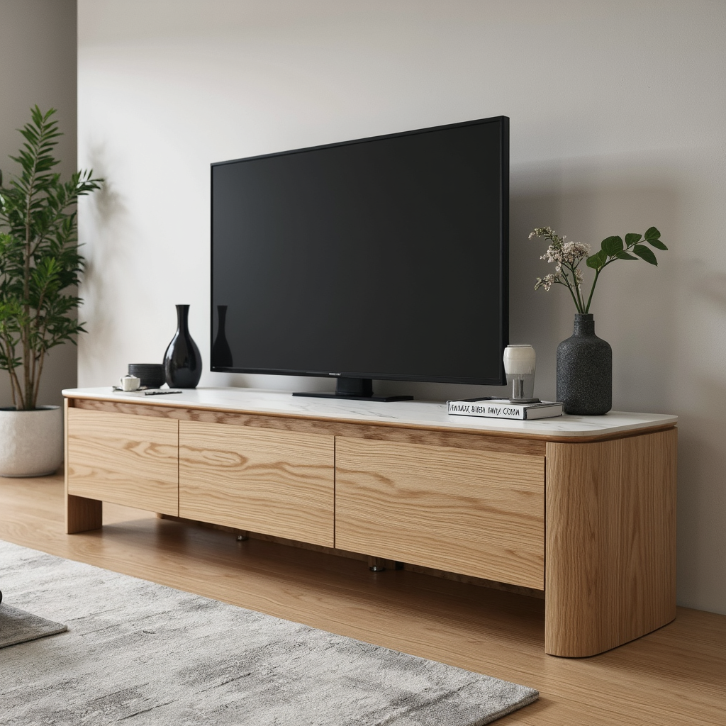 Stanford 180cm TV Unit With Ceramic Top