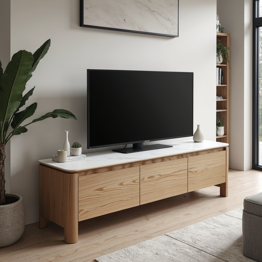 Stanford 180cm TV Unit With Ceramic Top