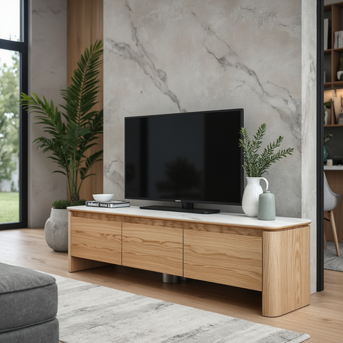Stanford 180cm TV Unit With Ceramic Top