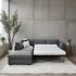 Kelsey Sofa Bed With Left Chaise In Grey