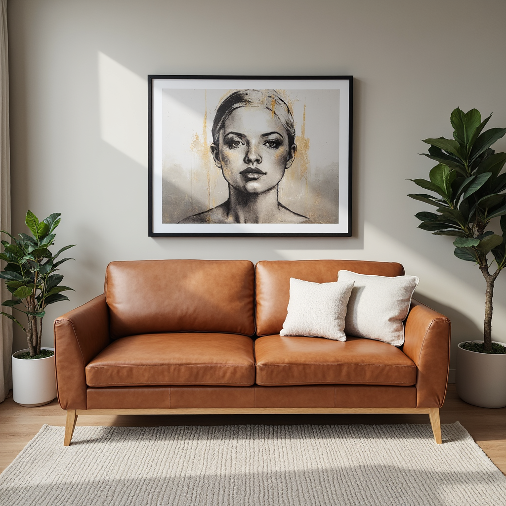 Carson 3+2 Seater Package In Tan Leather