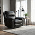 Michigan recliner in premium thick black leather