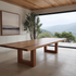 Sussex 2400x1200 Dinning Table In Australian Blackbutt Timber