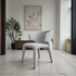 Lorenzo Dining Chair In Salt & Pepper
