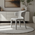Lorenzo Dining Chair In Salt & Pepper
